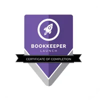 Bookkeeper Launch Certificate of Completion